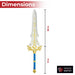 Zelda Royal Family Foam Broadsword